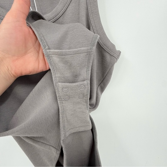 Cosabella Michi Tank Teddy Bodysuit Lounge in Gray Size XL - Picture 9 of 12
